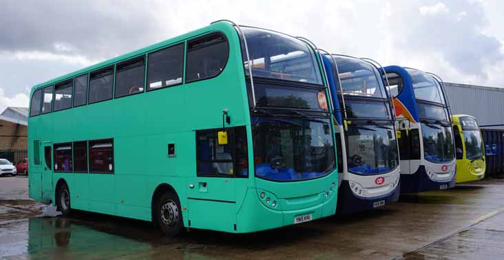 Stagecoach East Scania N230UD 15216, ADL Enviro400 19568 & 19588